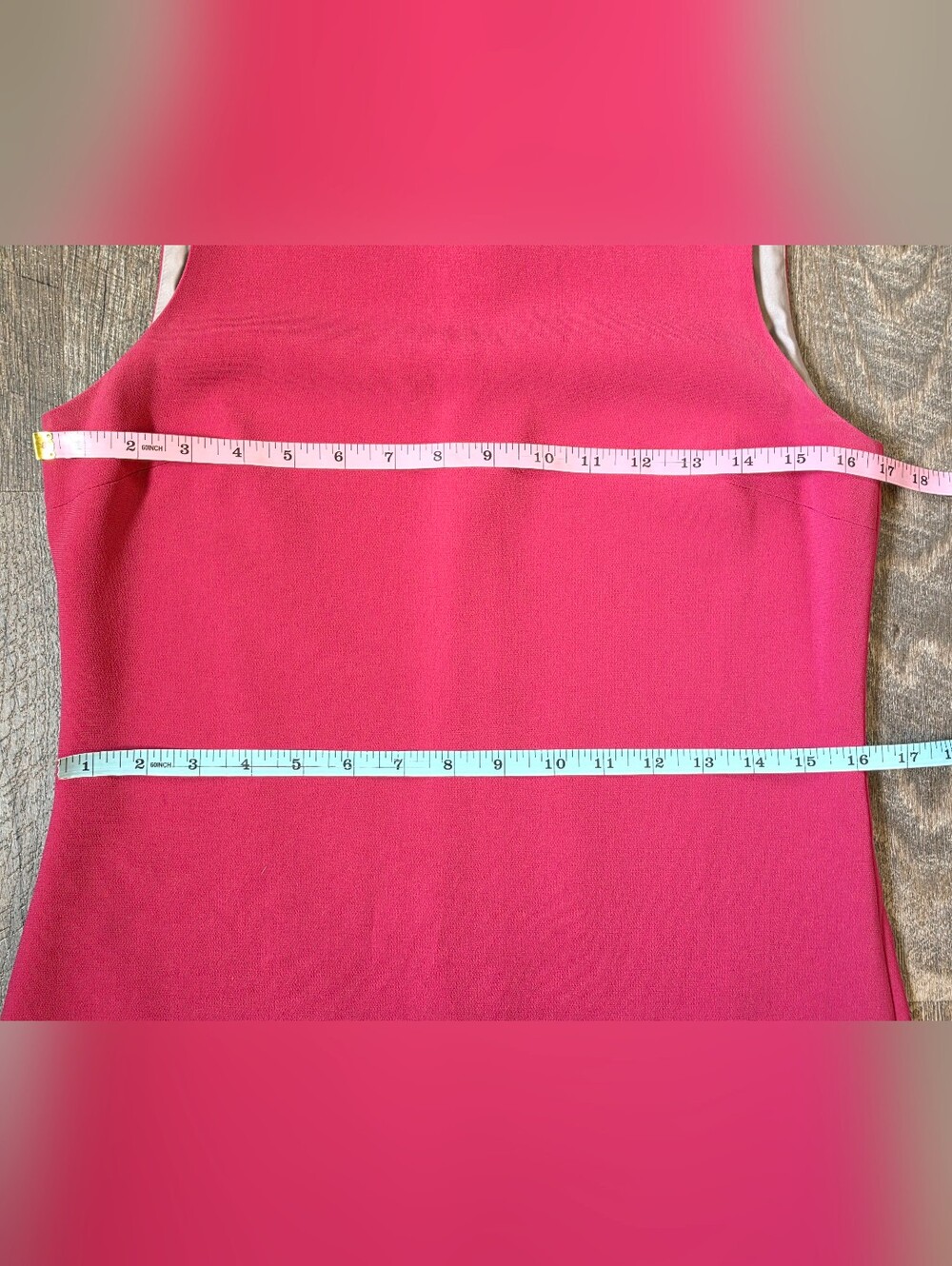 Theory Admiral Crepe Mini Shift Dress Women's 2 Geranium Pink Sleeveless Classic - Picture 8 of 11